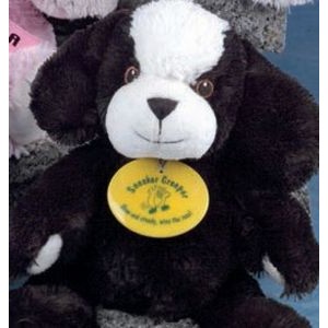 11" Tumbles Family™ Stuffed Black Puppy Dog