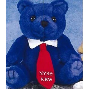 6" "GB" Brites™ Stuffed Blue Bear