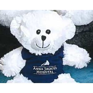 7" Patty Bear™ Stuffed White Bear