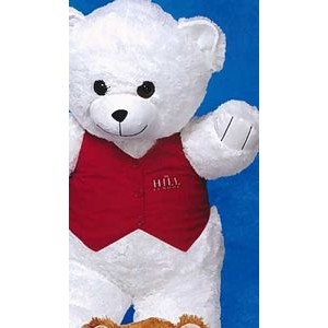 24" RURY Bear™ Stuffed White Bear