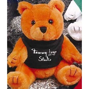 6" "GB" Brites™ Stuffed Orange Bear