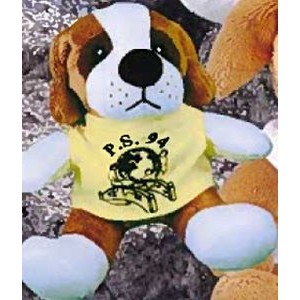 5" Q-Tee Collection™ Stuffed St. Bernard Dog