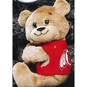 5" Tach-It Bear™ Stuffed Brown Bear