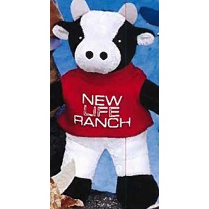 8" Team Thrifty™ Stuffed Cow