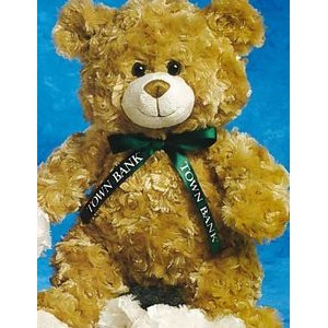 12" Fluffy™ Stuffed Brown Bear
