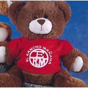 11" Tumbles™ Stuffed Chocolate Brown Bear