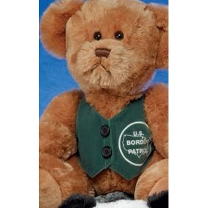 12" Leslie Bears™ Stuffed Honey Brown Bear