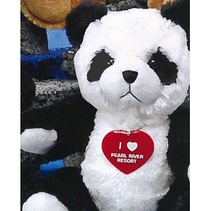 12" Leslie Bears™ Stuffed Panda