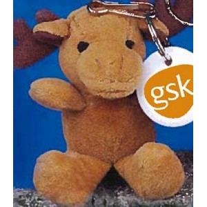 4" Key Chain Pals™ Stuffed Moose