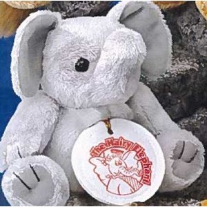 6" "GB" Plush Beanies™ Stuffed Elephant