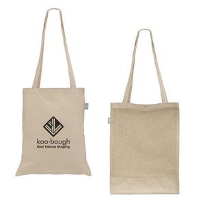 Harvest - Recycled 8 oz. Cotton & Mesh Tote Bag