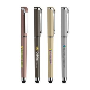 Islander Softy Metallic Gel Pen w/ Stylus - ColorJet