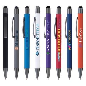Bowie Softy w/Stylus - ColorJet - Full-Color Metal Pen