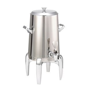 Modern Flame Free™ 1.5 Gallon Thermo-Urn™ w/Flat Lid (Polished Stainless)