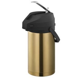 3 Liter Color Me SVAC Stainless Lined Airpot w/Metallic Finish (Vintage Gold)