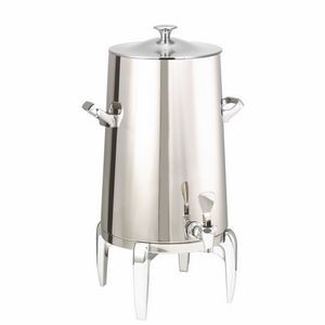 Modern Flame Free™ 5 Gallon Thermo-Urn™ w/Classic Lid (Polished Stainless)