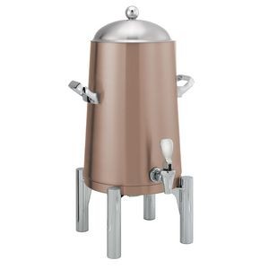 Round Flame Free™ 3 Gallon Thermo-Urn™ w/Domed Lid (Rose Gold)