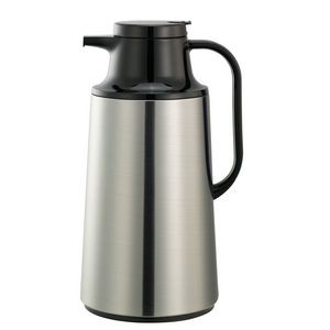 1.9 Liter Brushed Stainless Steel Coffee at a Touch Carafe