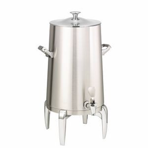 Modern Flame Free™ 5 Gallon Thermo-Urn™ w/Classic Lid (Brushed Stainless)
