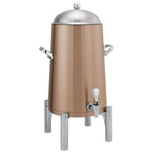 Round Flame Free™ 5 Gallon Thermo-Urn™ w/Domed Lid (Rose Gold)