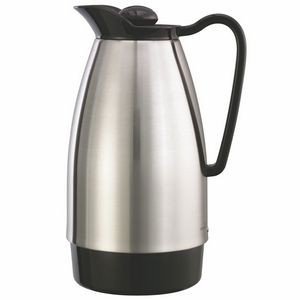Classic 1.0 Liter Stainless Vacuum Carafe (Silver/Black)