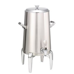 Modern Flame Free™ 3 Gallon Thermo-Urn™ w/Flat Lid (Brushed Stainless Steel)
