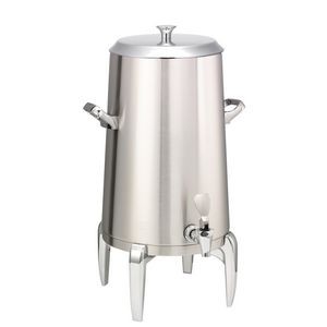 Modern Flame Free™ 5 Gallon Thermo-Urn™ w/Flat Lid (Brushed Stainless)
