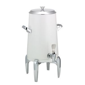 Modern Flame Free™ 3 Gallon Thermo-Urn™ w/Flat Lid (White)