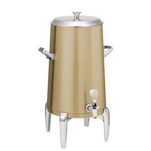 Modern Flame Free™ 5 Gallon Thermo-Urn™ w/Flat Lid (Vintage Gold)