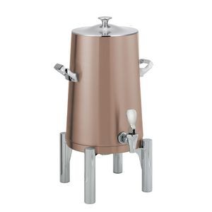 Round Flame Free™ 3 Gallon Thermo-Urn™ w/Classic Lid (Rose Gold)