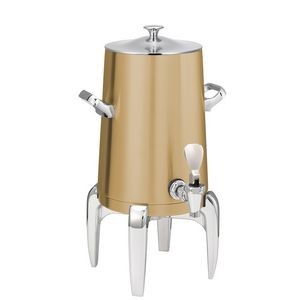 Modern Flame Free™ 1.5 Gallon Thermo-Urn™ w/Classic Lid (Vintage Gold)