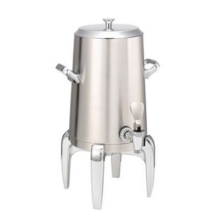 Modern Flame Free™ 1.5 Gallon Thermo-Urn™ w/Flat Lid (Brushed Stainless)