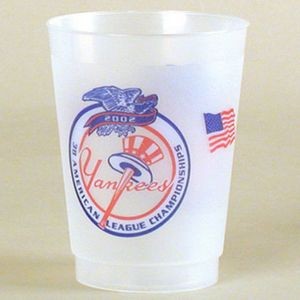 10 Oz. Frost Flex Plastic Cup (Offset Printing)