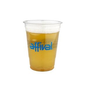16 Oz. Clear Large Plastic Party Cup (Offset Printing)