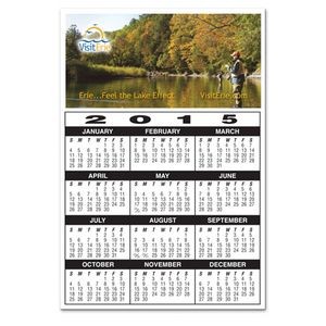Calendar Rectangle Magnet - Full Color
