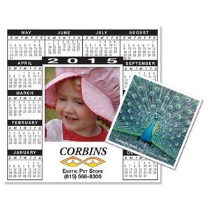 Rectangle Calendar Magnet - Full Color