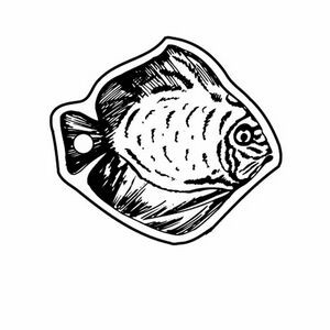 Fish 1 Key Tag (Spot Color)