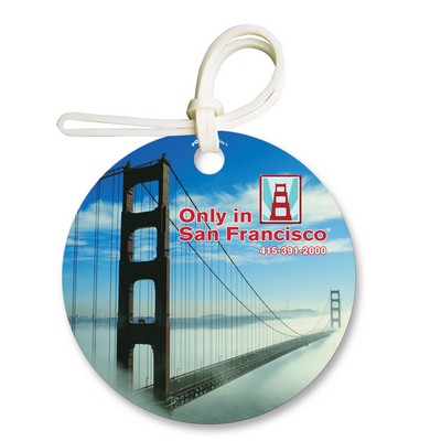 Round Bag & Luggage Tag - Full Color