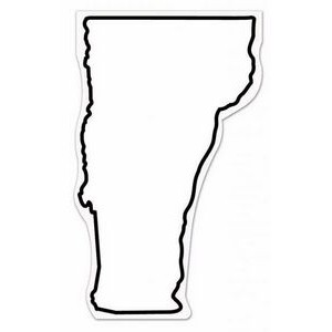 Vermont State Shape Magnet - Full Color