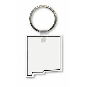 New Mexico State Shape Key Tag (Spot Color)