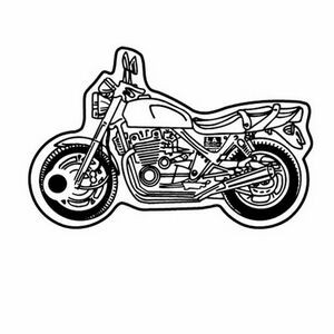 Motorcycle 1 Key Tag - Spot Color