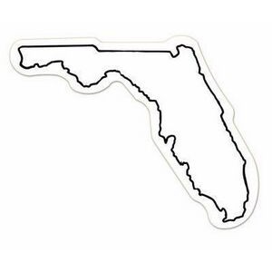 Florida State Shape Magnet - Full Color