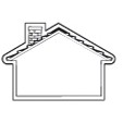 Large House Magnet - Full Color