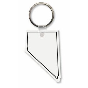 Nevada State Shape Key Tag (Spot Color)