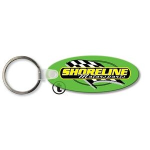 Small Oval Key Tag (Spot Color)