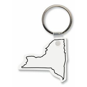 New York State Shape Key Tag (Spot Color)