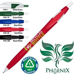 Phoenix 100% Recyeled P.E.T. Plastic Ballpoint Pen