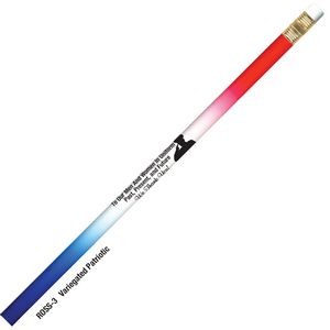 ROSS Red White and Blue Patriotic Pencil
