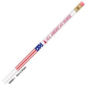 Stars and Stripes Patriotic Pencil