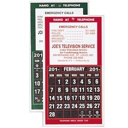 Telephone Emergency Calendar (Thru 4/30)